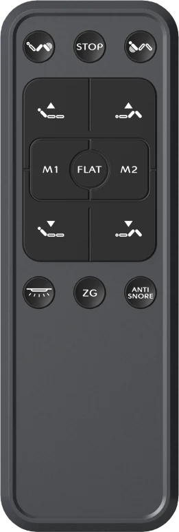 Enhanced Adjustable Base wireless remote