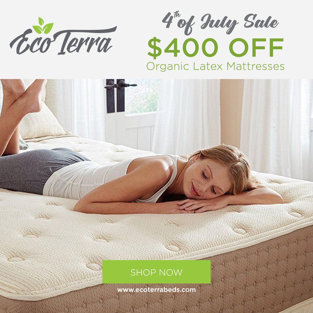 Eco Terra Independence Day Mattress Sale