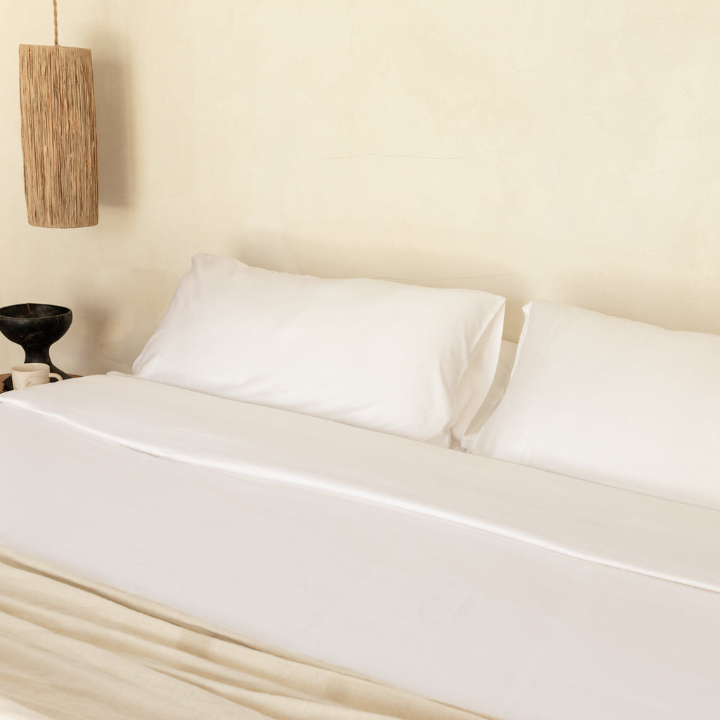 Organic Bamboo Sateen Sheet Set