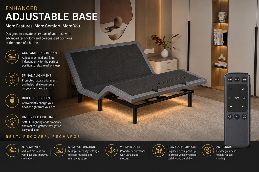 ET Enhanced Adjustable Bed