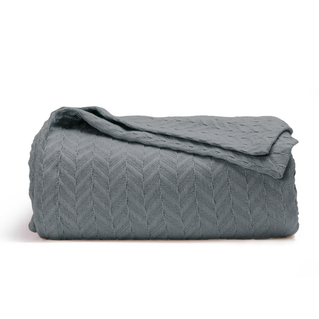 Herringbone Cotton Blanket