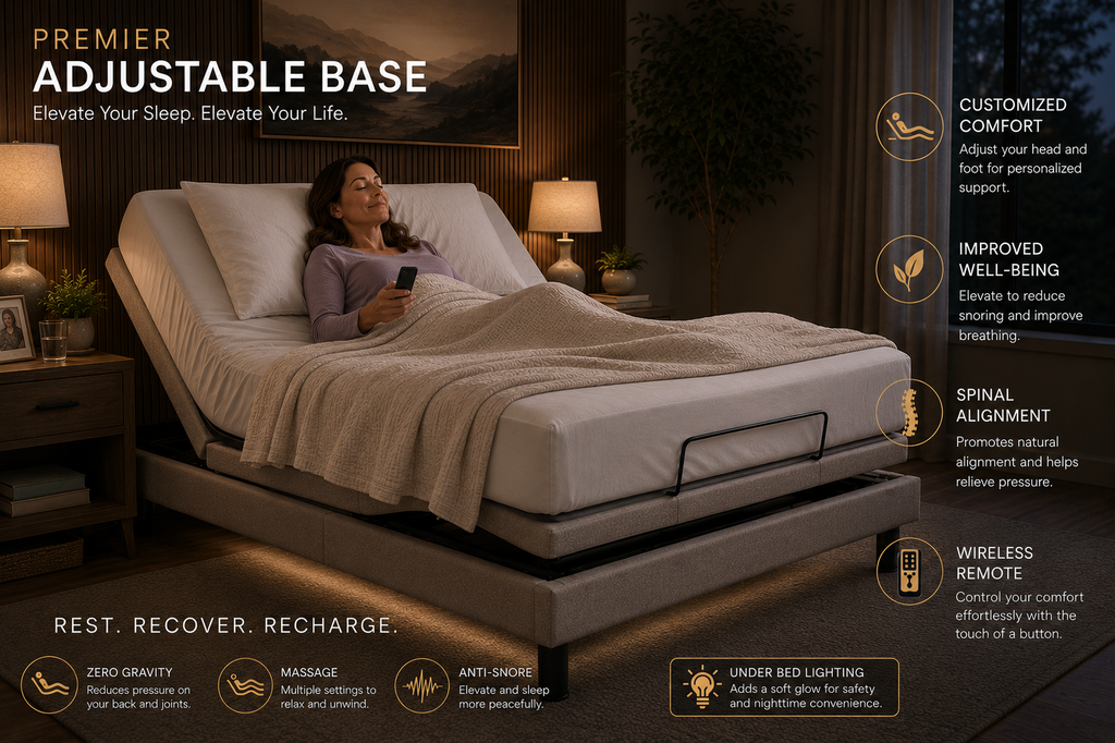 ET Premier Adjustable Bed