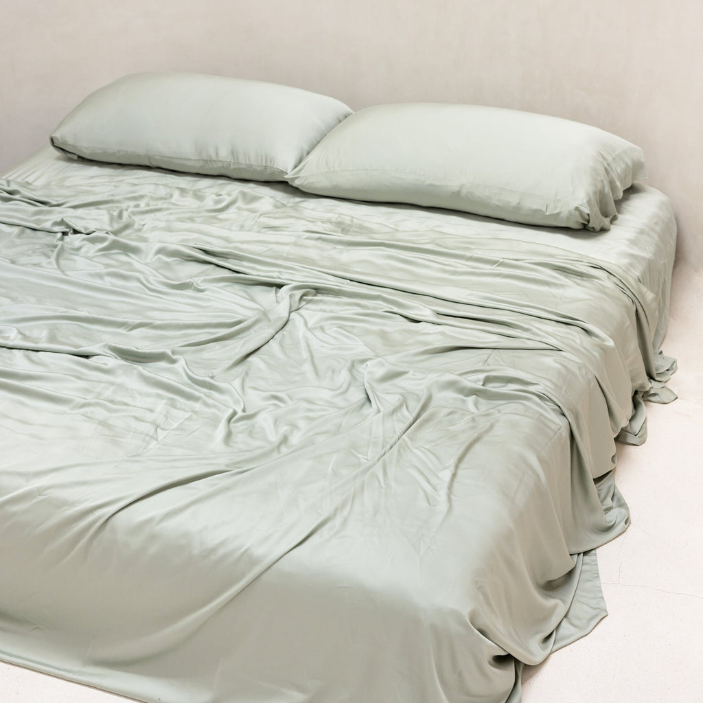 Organic Bamboo Sateen Sheet Set